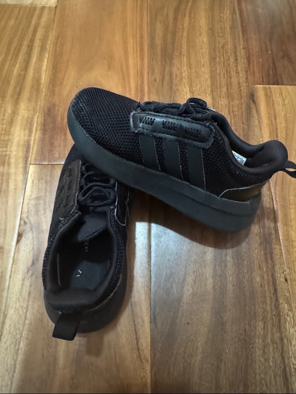 adidas Black Kids Athletic Sneakers